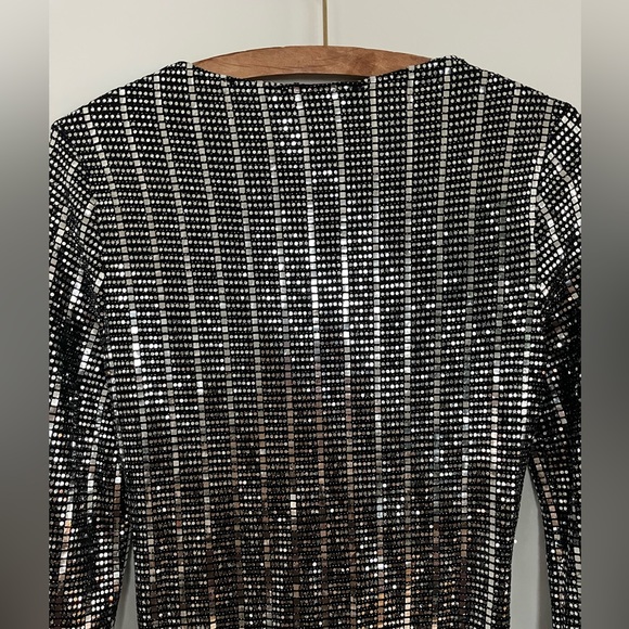 Zara glam mini dress with cutout detailing - Picture 4 of 4